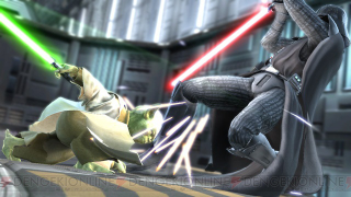 Illustration for article titled First Official SCIV Yoda/Darth Vader Fighting Screens